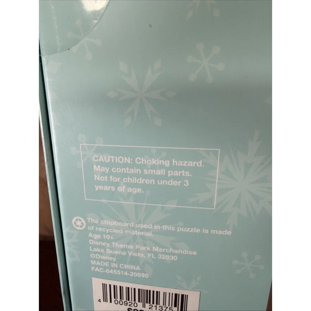 Disney Parks‎ Frozen Anna Elsa Olaf 1000 Pc Jigsaw Puzzle Darren Wilson Sealed